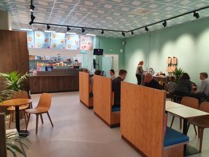 Indoor place at Hawaii Poke in Uppsala