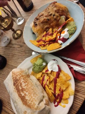 Tofu Ranchero und El Horno at Zum Kleinen Esel in Bochum