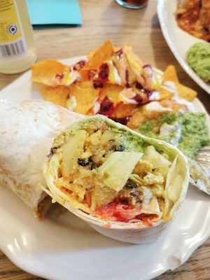 Breakfast Burrito at Zum Kleinen Esel in Bochum