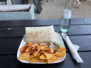 Tofu Ranchero Burrito   at Zum Kleinen Esel in Bochum