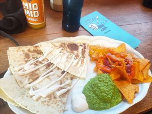 Quessadilla classiquo at Zum Kleinen Esel in Bochum