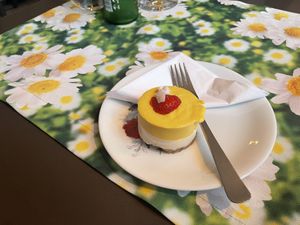 Rafaello cheesecake  at Vegan Vacation in Bergen