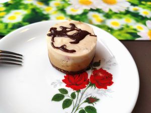 Tiramisu cake at Vegan Vacation in Bergen