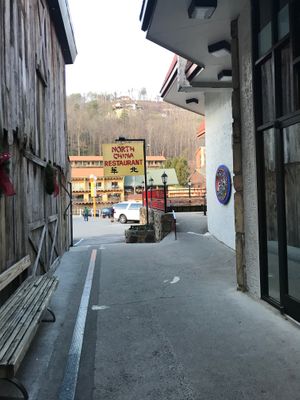 Outside  at North China in Gatlinburg