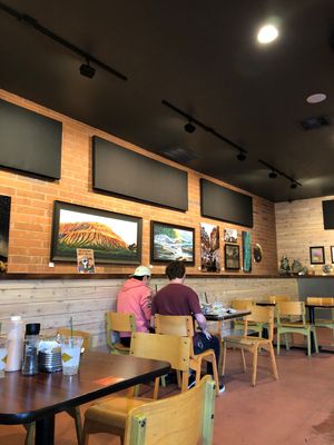 Inside the cafe  at Morty's Cafe - St George in St George