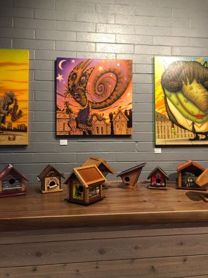 Art at Morty's Cafe - St George in St George