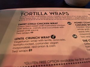   at Java Bistro in Stellenbosch