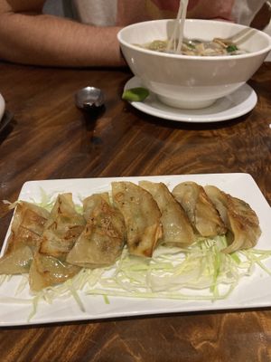 Gyozas  at Evergreen Vegetarian - DN Branch in Phnom Penh