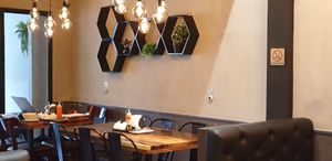 Romantic seats at Evergreen Vegetarian - DN Branch in Phnom Penh