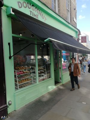 Exterior (whole left stand is fully vegan!) at Rodeo Doughnuts - Long Acre in London