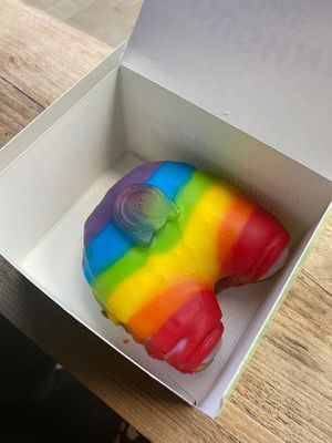 'Scaredy Cat' doughnut at Rodeo Doughnuts - Long Acre in London