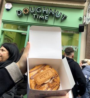 BISCOFF!! at Rodeo Doughnuts - Long Acre in London