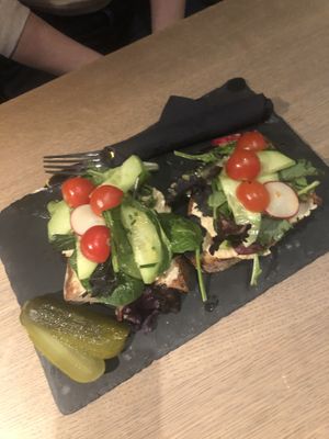 Hummus Sandwich   at Kraftpaule in Stuttgart