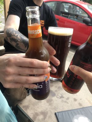 Drinks   at Kraftpaule in Stuttgart