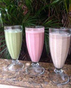 Nut Shakes at Ovelha Verde in Goiania