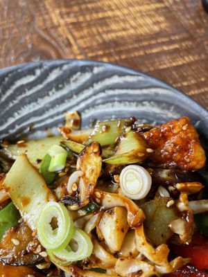 Sichuan tofu (a small plate) at The Quarter Restaurant in Taunton