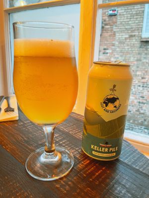 Vegan pilsner at The Quarter Restaurant in Taunton