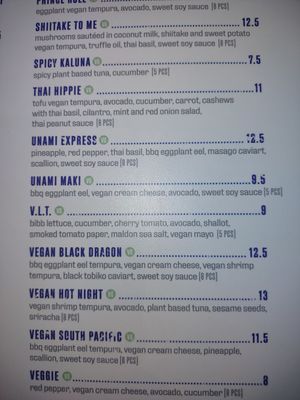 Vegan Maki 2 at Blue Sushi Sake Grill in Westlake