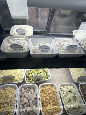 Vegan cream cheese options  at Goldberg's in Westhampton Beach