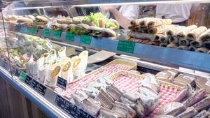 Vegane Auswahl at Traffic Snack - Hauptbahnhof in Frankfurt