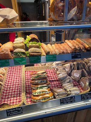 Vegane Auswahl at Traffic Snack - Hauptbahnhof in Frankfurt