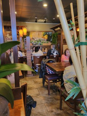 Inside at Huong Sen Lotus Vegetarian in Houston