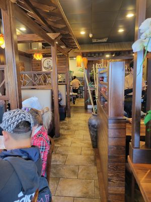 Inside at Huong Sen Lotus Vegetarian in Houston