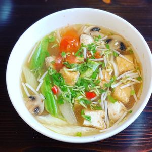 . at Huong Sen Lotus Vegetarian in Houston