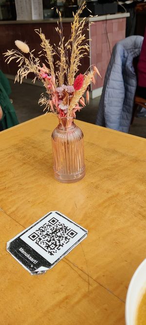 Deco table at Kato Gâteaux in Mechelen