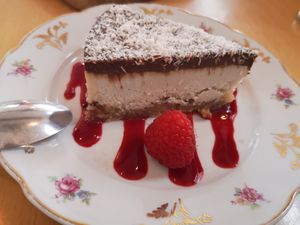 Cheese cake at Kato Gâteaux in Mechelen