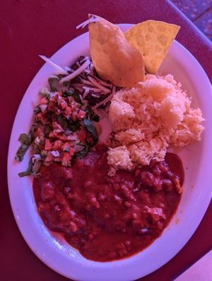 Mole Rosado de Piñon at Fiesta Oaxaca in Santa Fe