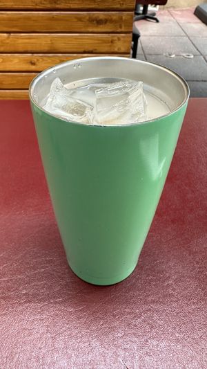 Horchata (vegan)  at Fiesta Oaxaca in Santa Fe