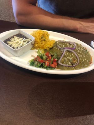 Mole Verde  at Fiesta Oaxaca in Santa Fe