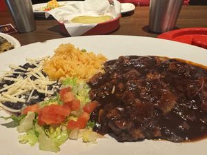 Tamarind mole  at Fiesta Oaxaca in Santa Fe