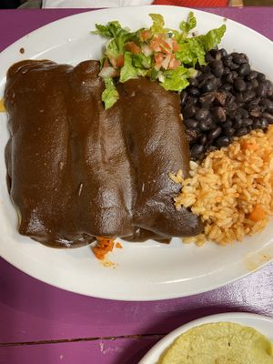 Mole at Fiesta Oaxaca in Santa Fe