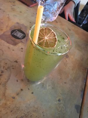 Mint tea at Onocubes in Frankfurt