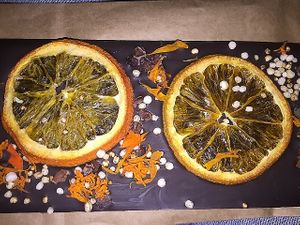 my choice of choclate. at Maple & Sage in Maleny