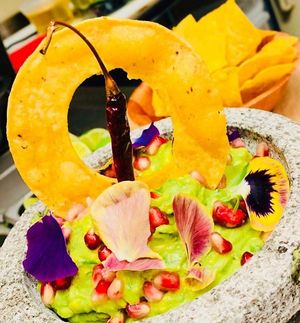 Guacamole de Molcajete at Capullo Cocina Mexicana in Walnut Creek