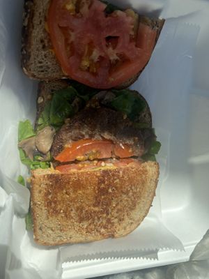 Vegan Breakfast Sandwich  at Hawaiian Moons Market in Kihei