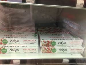 Vegan pizza  at Hawaiian Moons Market in Kihei