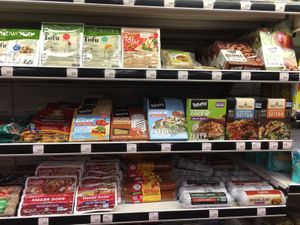 Vegan protein  at Hawaiian Moons Market in Kihei