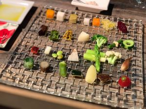 Assorted Vegetables at Chez Tomo in Tokyo