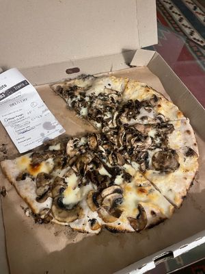 $38 for gluten free + vegan cheese  at Society Pizza Bar in Bondi Beach