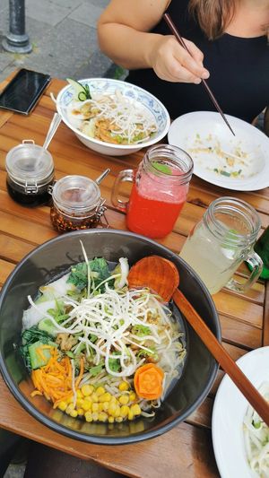 Vegan Ramen and Ginger Lemonade at Mei Choi in Aachen