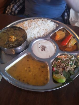 Veggie Punjabi Paneer at Thali in Bristol