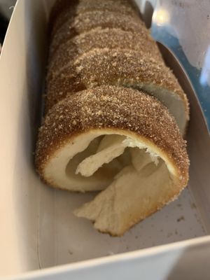 So crispy crunchy on the outside, steaming hot and soft on the inside  at Kürtősh in Randwick