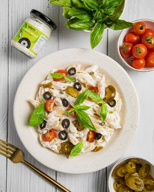 Three ingredient Jalapeno Cheese Spread with fresh jalapenos at Katharos Foods in Mumbai