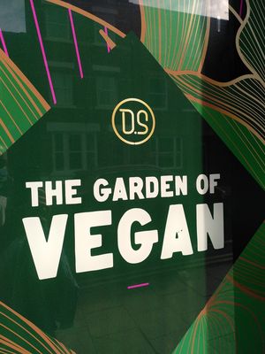 The garden of vegan! at Döner Summer in York