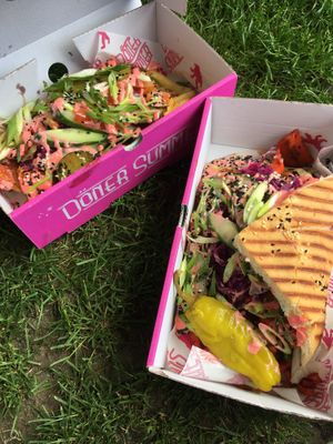 Kebab and fries at Döner Summer in York