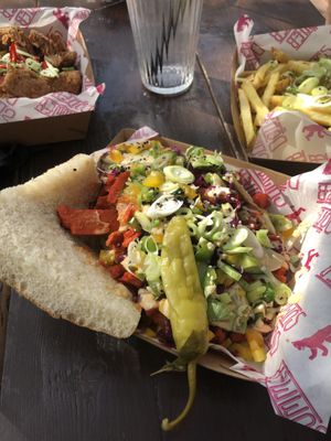 Garlic chicken chilli kebab at Döner Summer in York